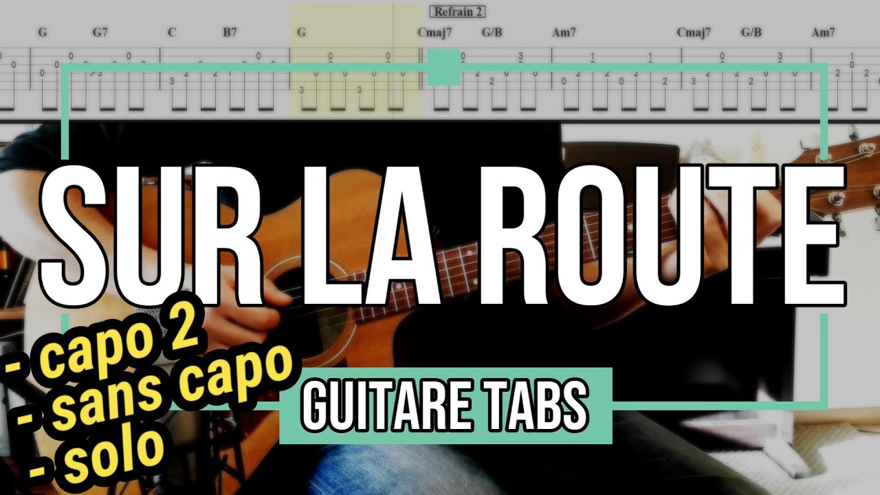 Sur la route - G&eacute;rald De Palmas [ Guitare Tabs ]