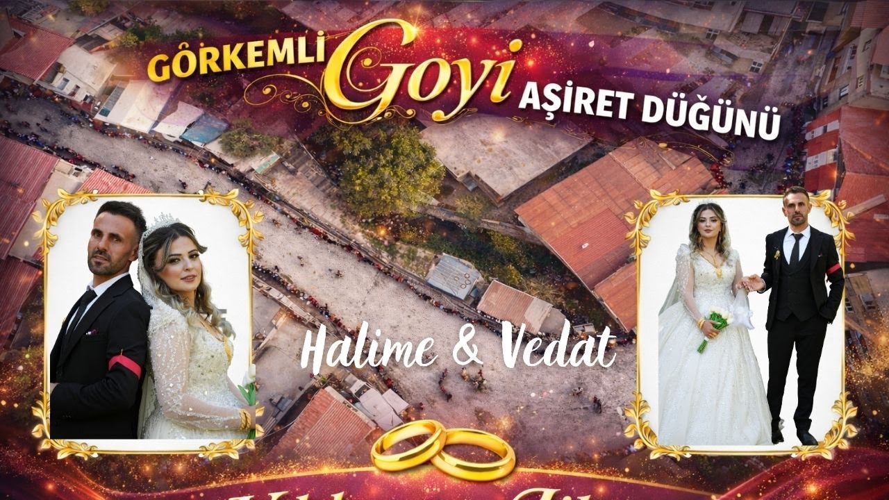 Uludere -  Uzungeçit - Halime & Vedat Düğünü - Part 3 Goyi Aşireti