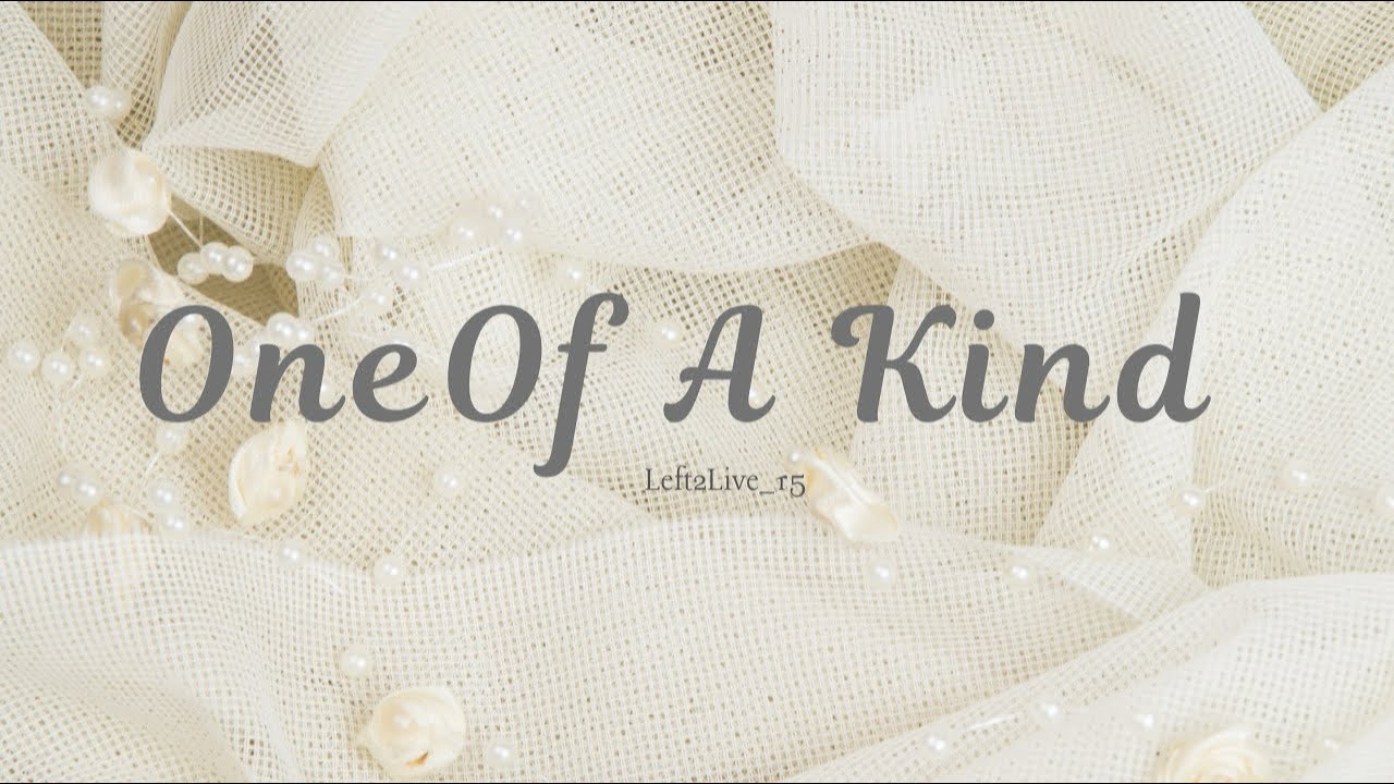 One Of A Kind ~Left2live ( Official Video Lyrics) 