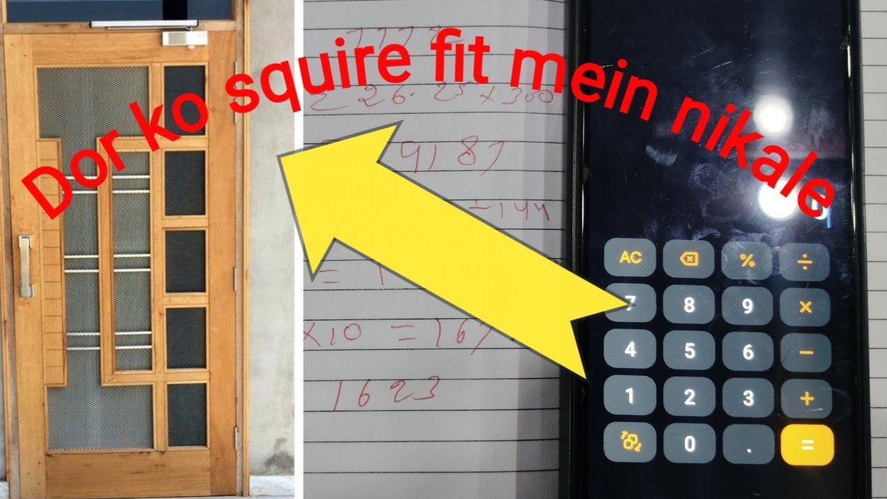 Door ka price Kaise nikale how to Ghan fit Mein Kaise nikale #oldfurniture #automobile 