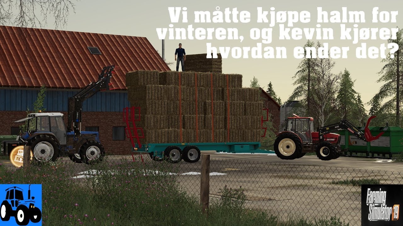 Let's Play Farming Simulator 2019 Norsk The Geiselsberg Farm Episode 60