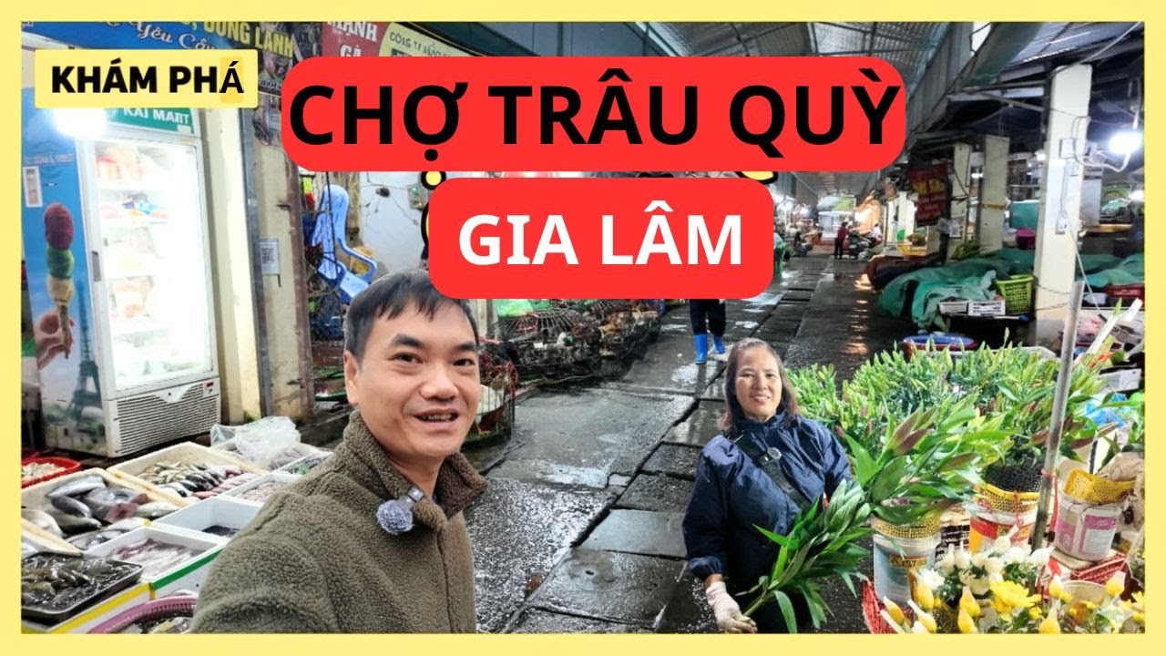 Cận cảnh Chợ Trâu Quỳ - Gia Lâm: Tại sao khu chợ tiền tỷ lại vắng bóng người?
