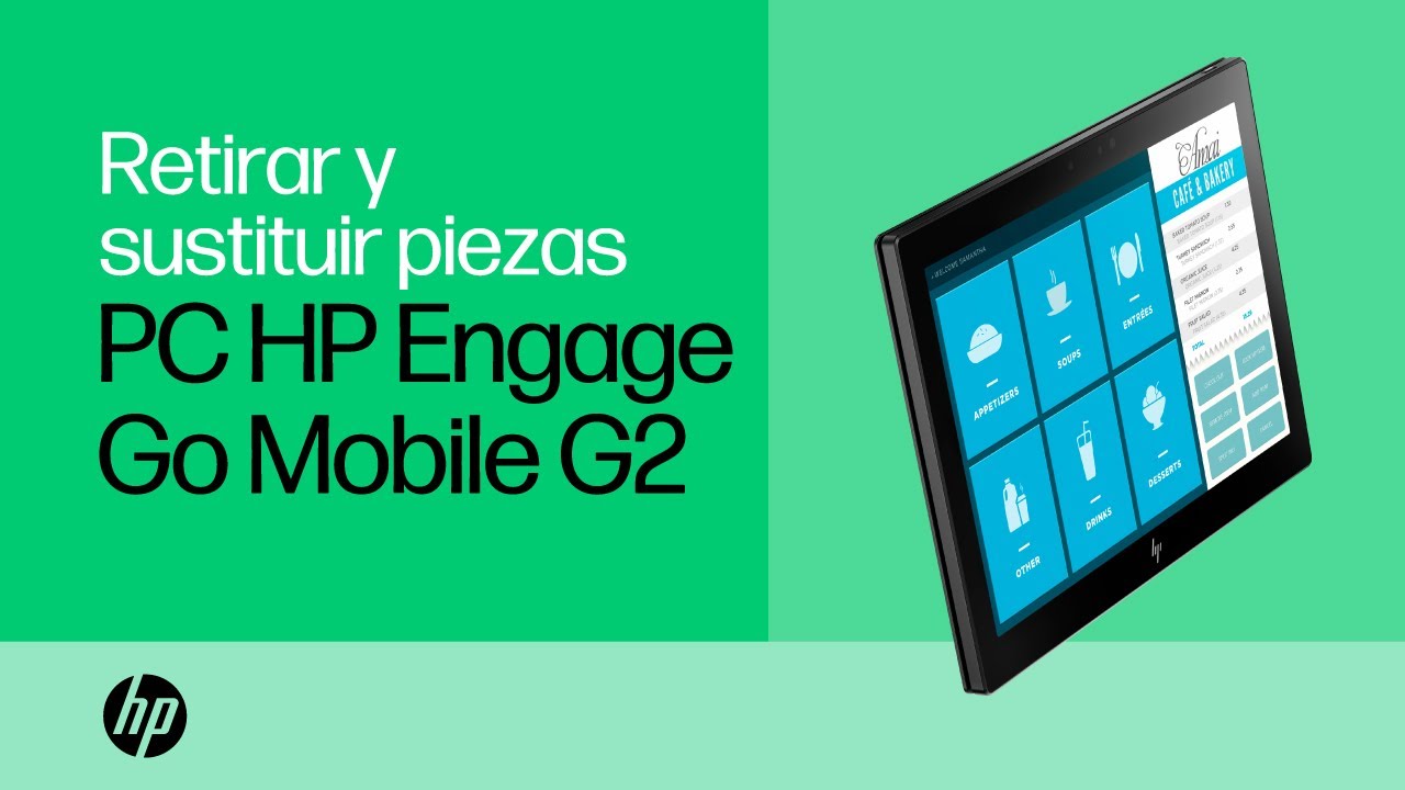 Retirar y sustituir piezas | PC HP Engage Go Mobile G2 | HP Support