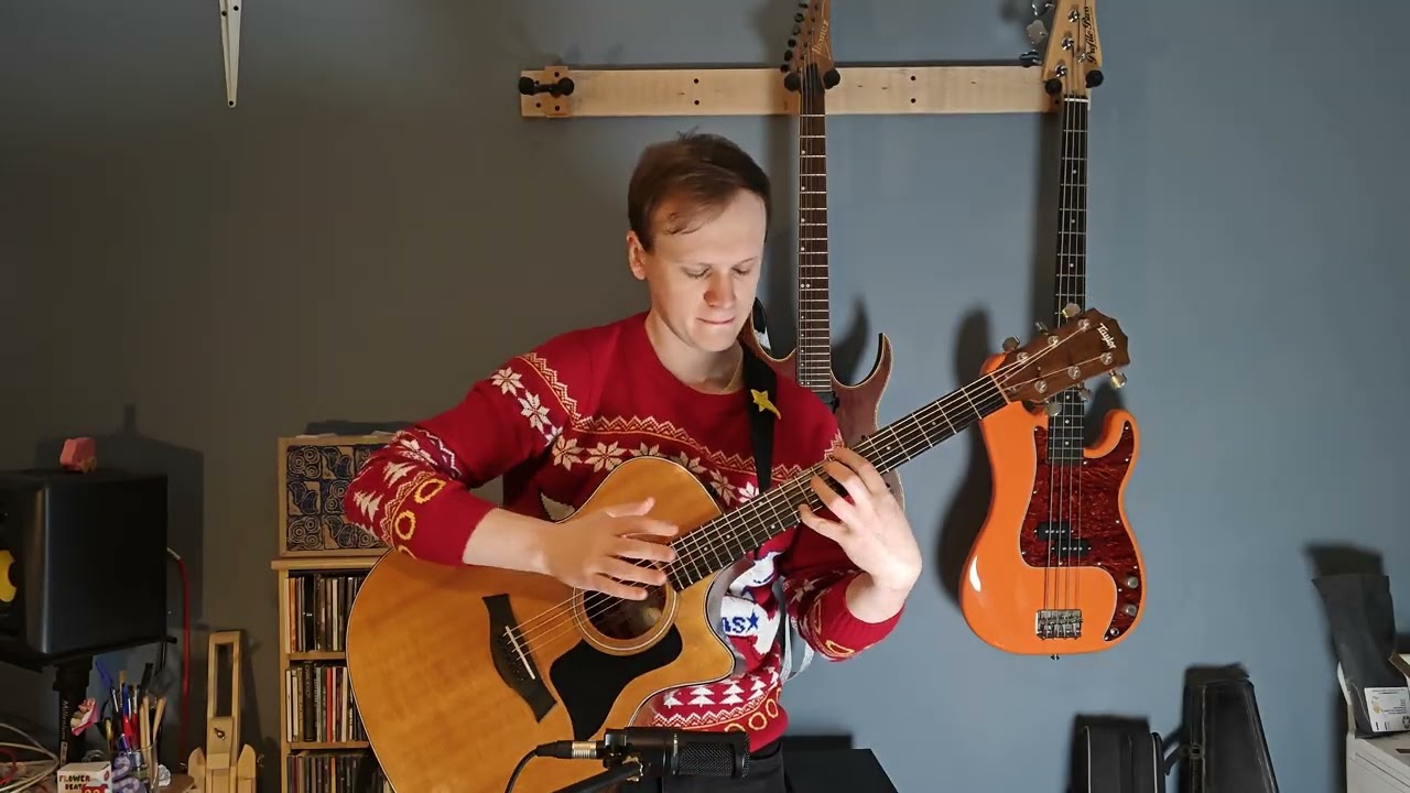 Cover | Jon Gomm - Shchedryk (Carol of the Bells)
