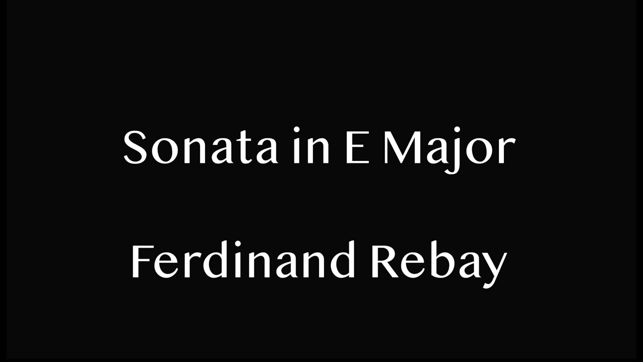 REBAY Sonata for Flute and Guitar - DuOpia