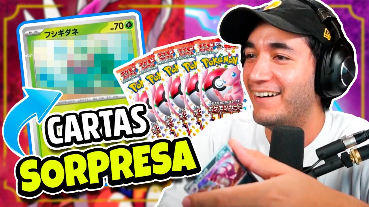 Comprè PAQUETES DE CARTAS POKEMON en AMAZON Japon PERO..