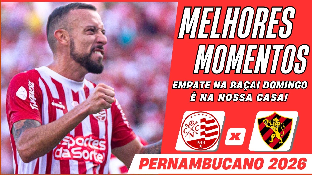 EMPATE NA RAÇA! SPORT 3 X 3 NÁUTICO / GOLS E MELHORES MOMENTOS / FINAL CAMPEONATO PERNAMBUCANO 2026