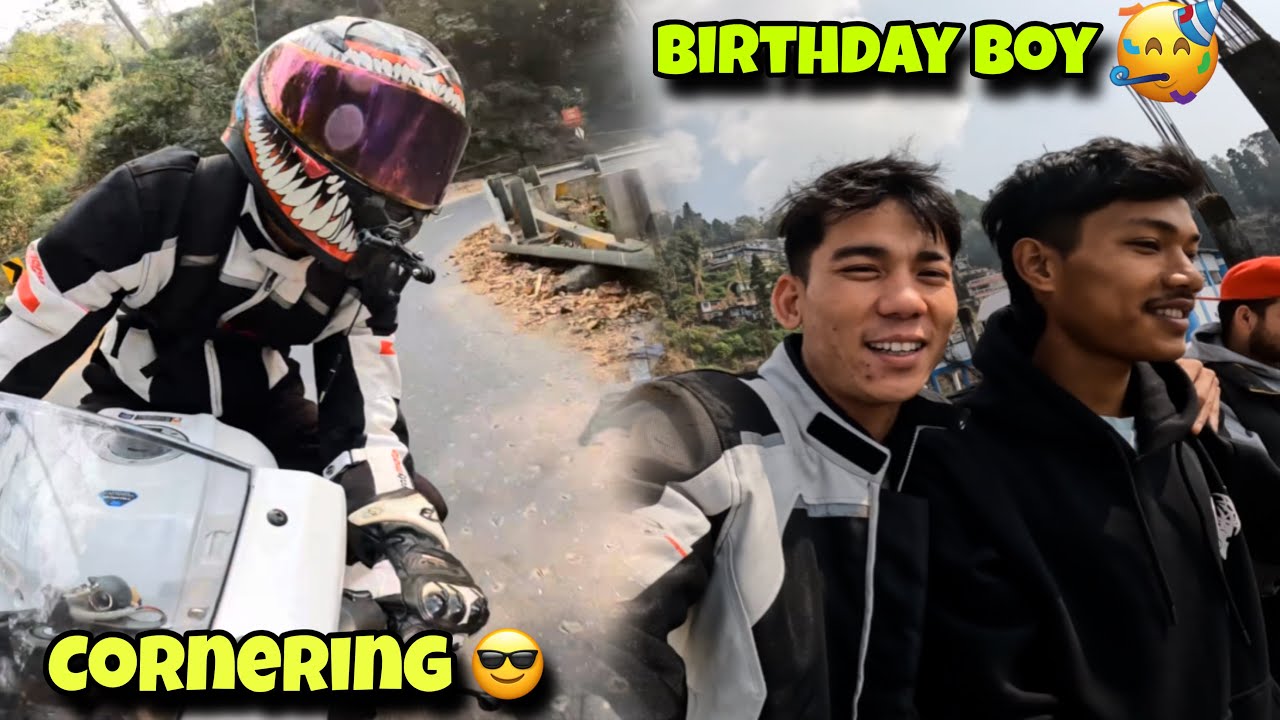 Why birthday boy got emotional 😳 cornering on r15v4 😎@KabirRaivlogs-y9m  