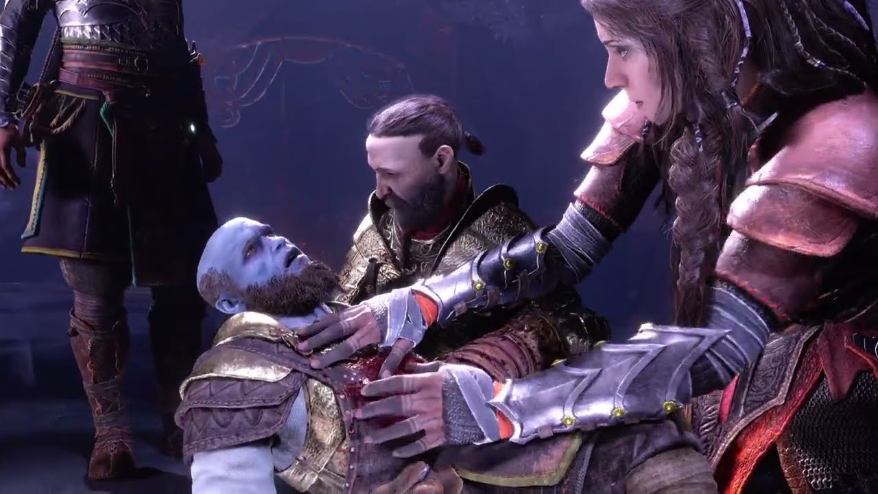 La traición de Tyr y la muerte de Brok | God of War Ragnarok