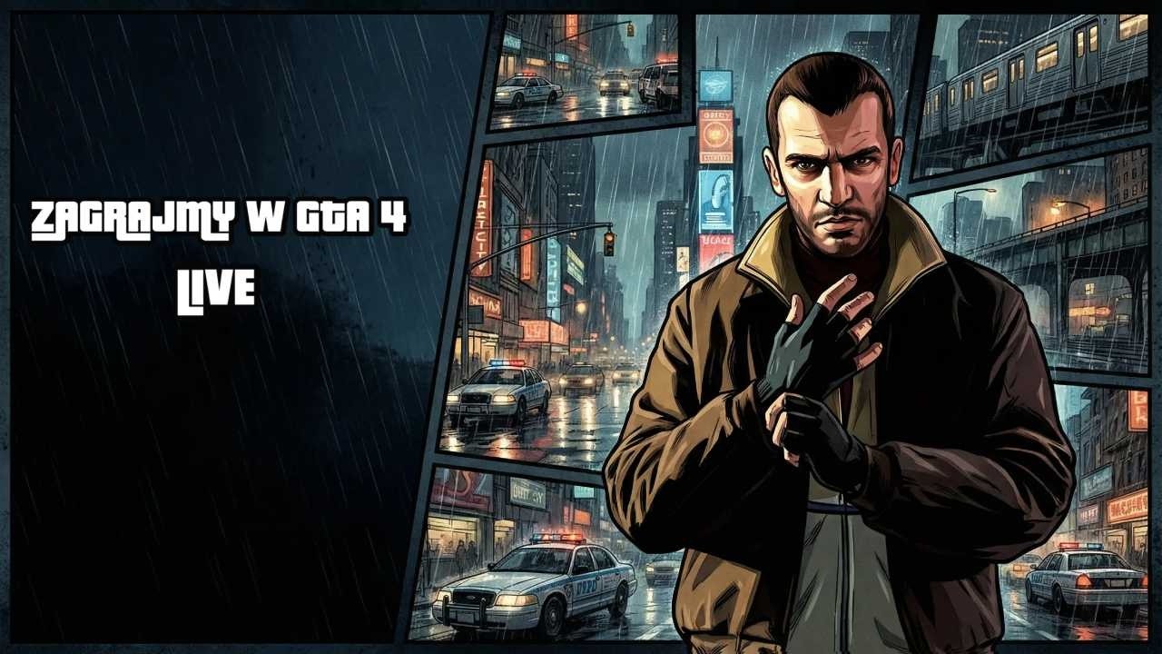🔴 GTA IV LIVE – Fabuła | Bez Komentarza #3