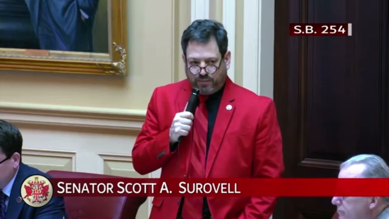 Sen. Majority Leader Surovell Speaks to His Bills Expanding Shared Solar Programs (SB254 and SB255)