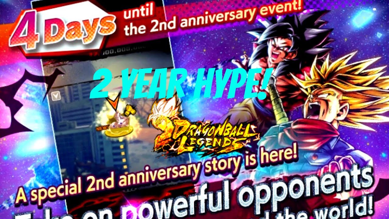 NEW GAMEPLAY!- Dragon Ball Legends 2 Year Anniversary