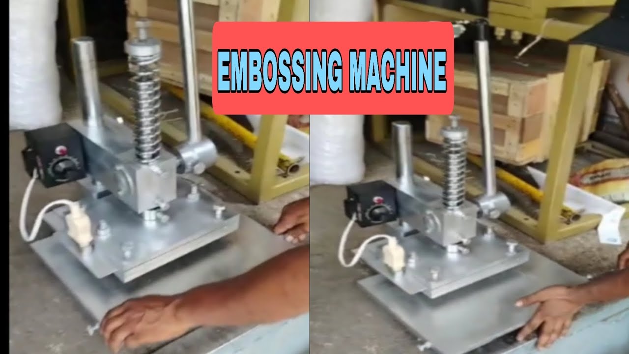 Embossing Machine | Leather Embossing Machine