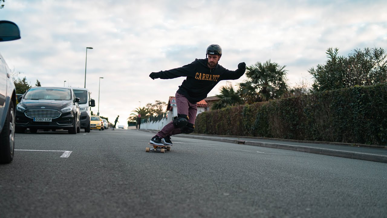 PROGRESSER EN LONGBOARD avec des OBJECTIFS - [Freeride session]