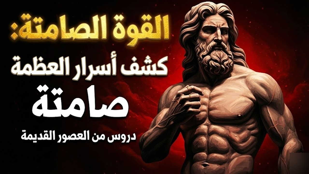 اترك أثرًا دون أن تتكلم… هذه هي الهيبة الفلسفة الرواقية