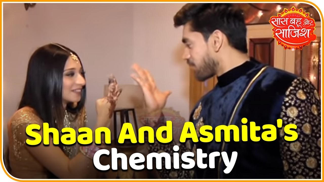 Take A Look At Shaan And Asmita's Chemistry Off-Screen | Saas Bahu Aur Saazish