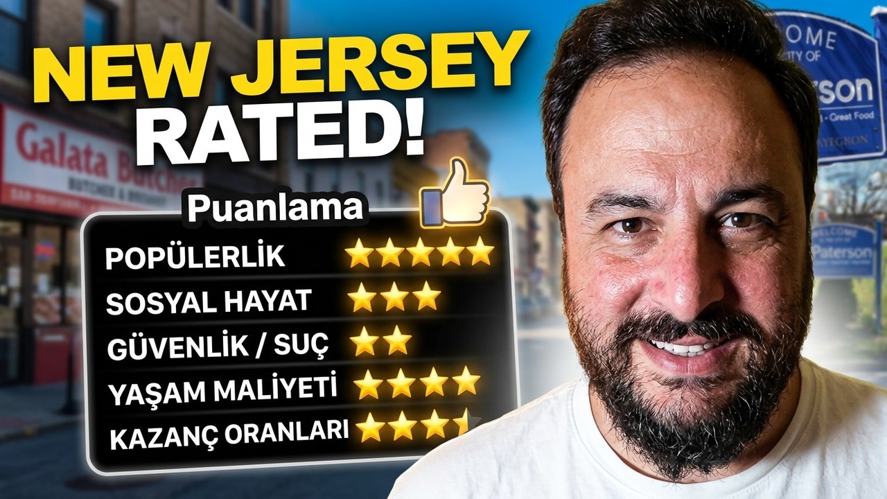 New Jersey'de Yeni Bir Hayat | Amerika'daki T&uuml;rk Şehri Paterson ve Fazlası