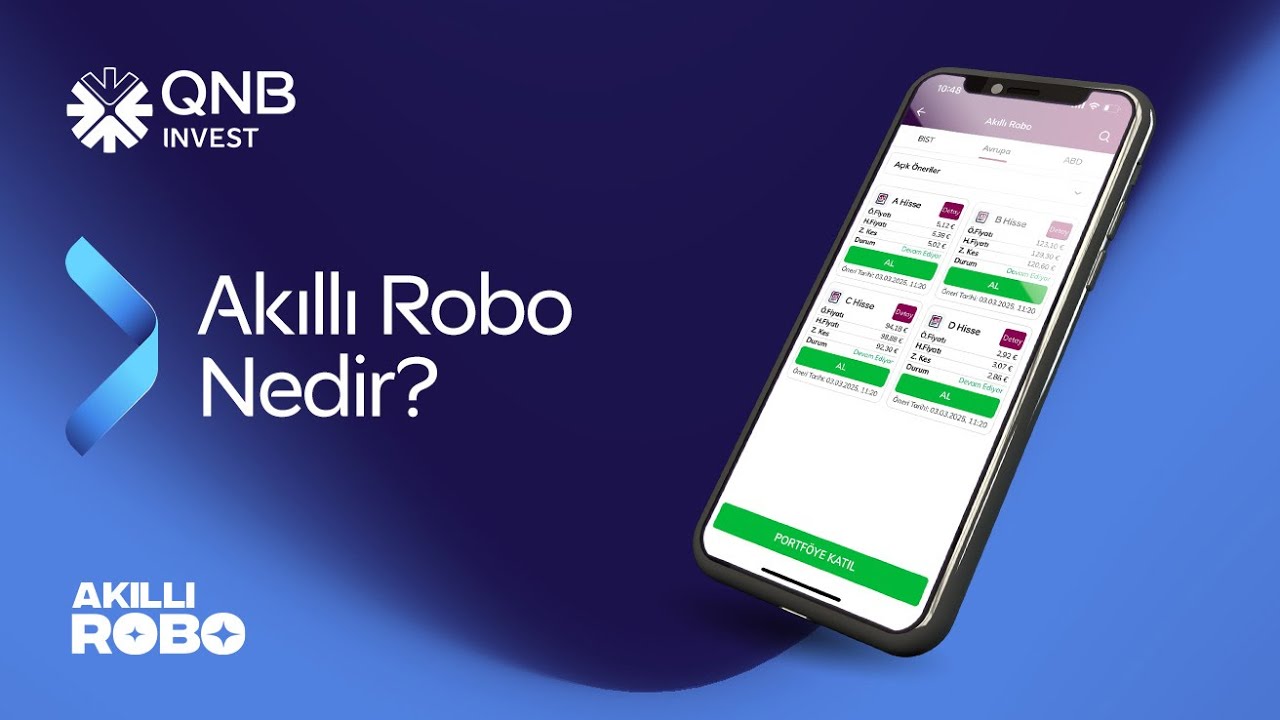 Akıllı Robo Nedir? | Akıllı Robo Nasıl &Ccedil;alışır? | QNB Invest