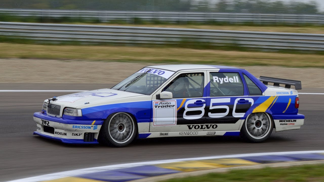 Volvo 850 BTCC ex Rydell: track action & on board