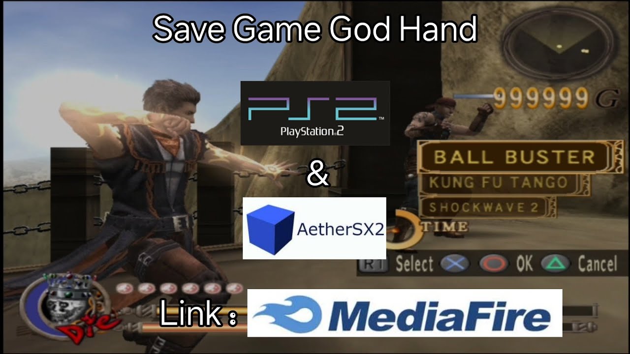 Save Data Game God Hand