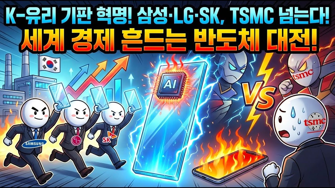 삼성이 TSMC 이길 비밀무기? AI반도체 유리기판 전쟁의 모든 것