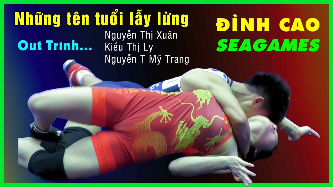 VẬT NỮ VIỆT NAM : Out Trình SEA GAMES -  Nguyễn Thị Xuân, Kiều Thị Ly, Nguyễn Thị Mỹ Trang. P1