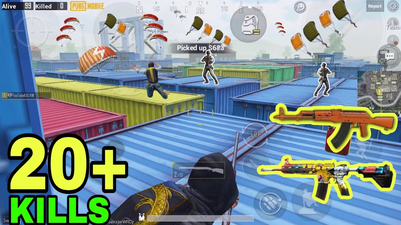 Crazy Goergopol landing || 20+ Kills solo vs squads Gameplay || kalvin Pubg Mobile