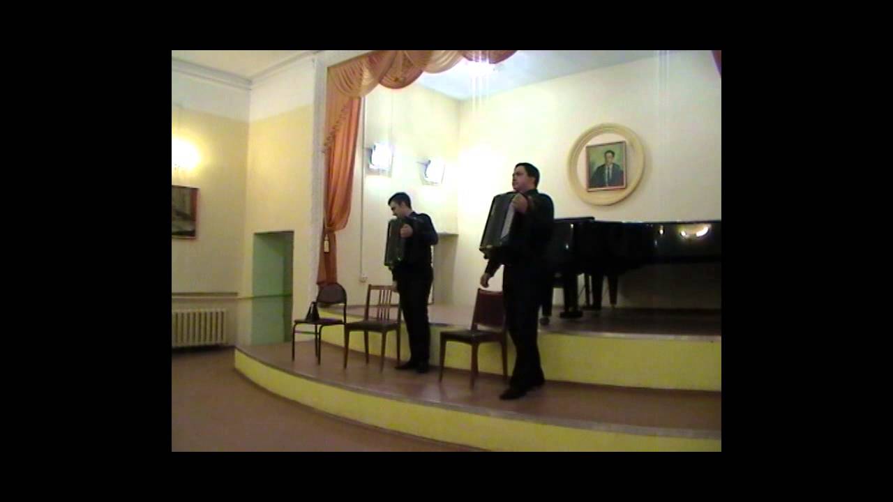 2015-01-28. Сибирский дуэт баянистов. Концерт в МГКИиК