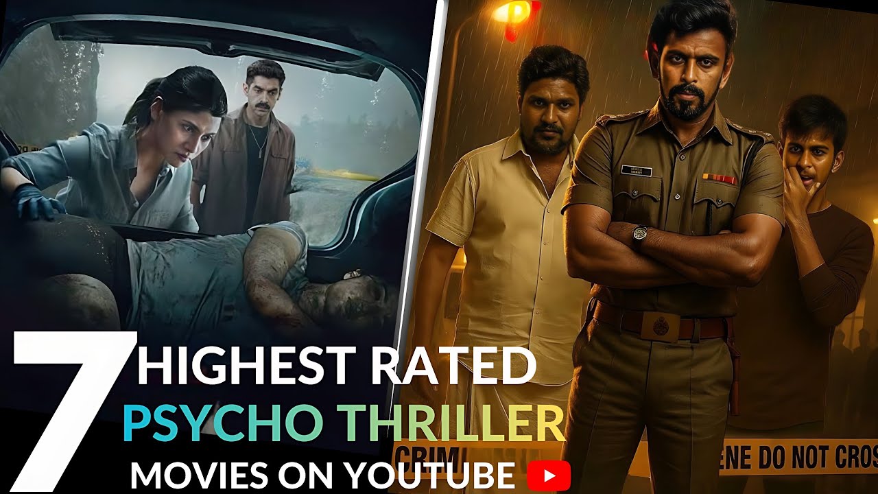 Top 8 New South Crime Suspense Thriller Movies in Hindi | 2025 South Indian thriller Movies in Hindi