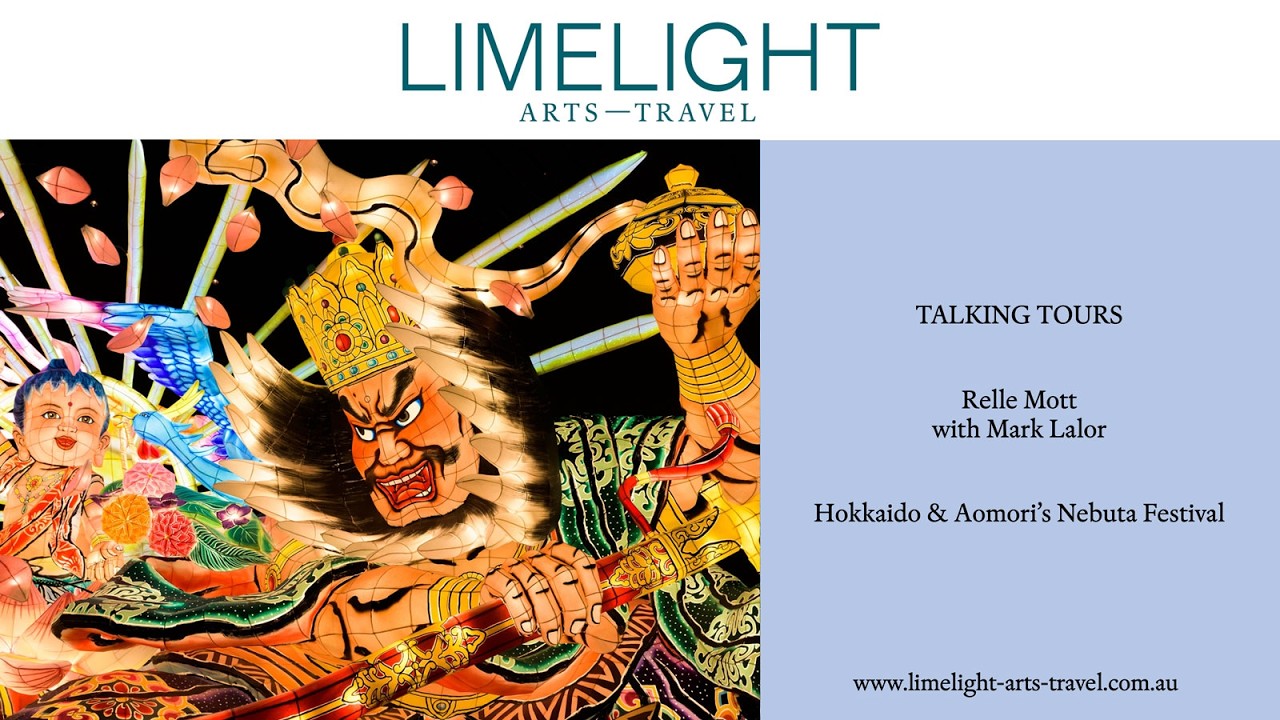 Relle Mott on Hokkaido, Tohoku and the Aomori Nebuta Festival, March 2026