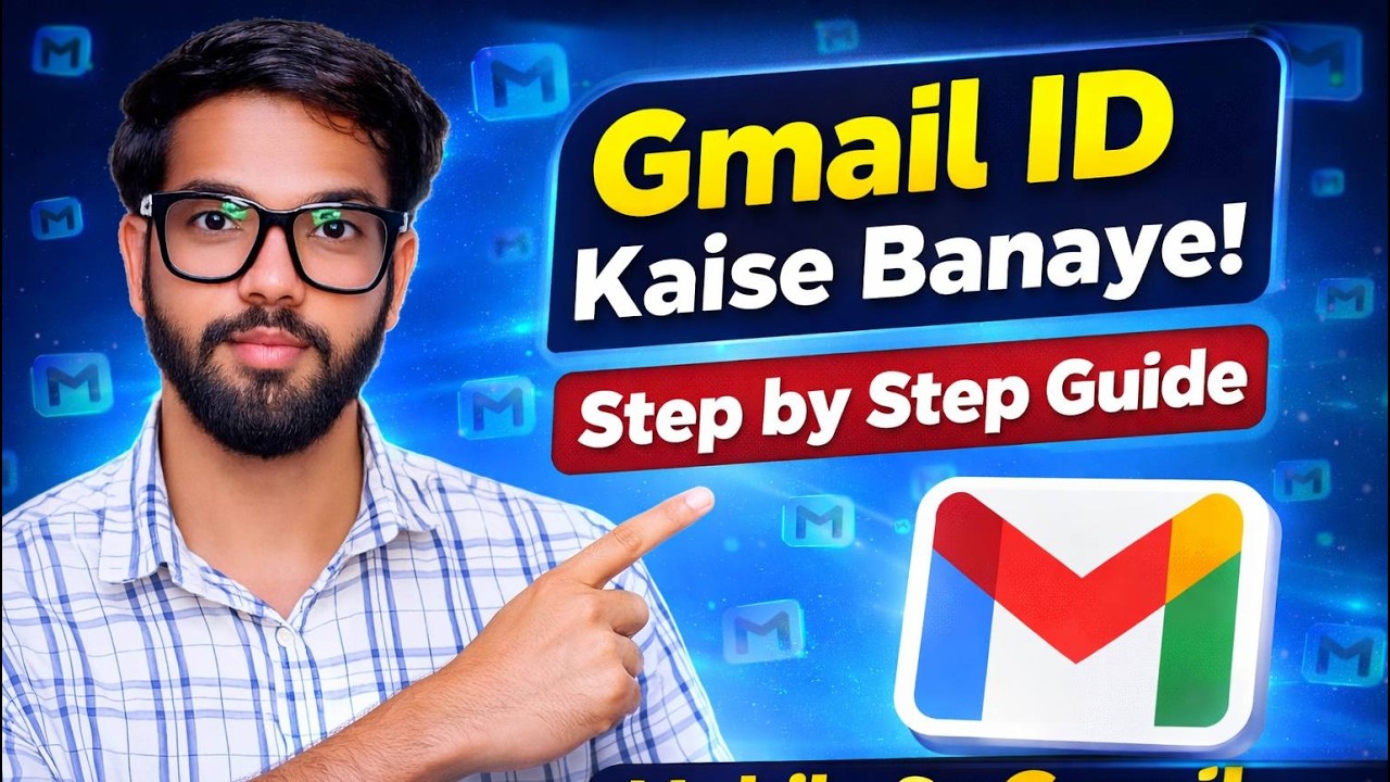 Gmail ID Kaise Banaye 2026 | Step by Step Google Account Kaise Create Kare | Beginner Friendly Hindi