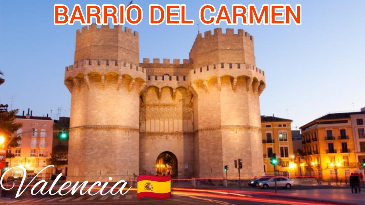 BARRIO DEL CARMEN DE VALENCIA🇪🇸Imperdible!!😍