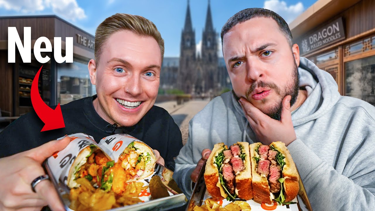 Wir testen NEUE FOODSPOTS in KÖLN (Mit Tomatolix)