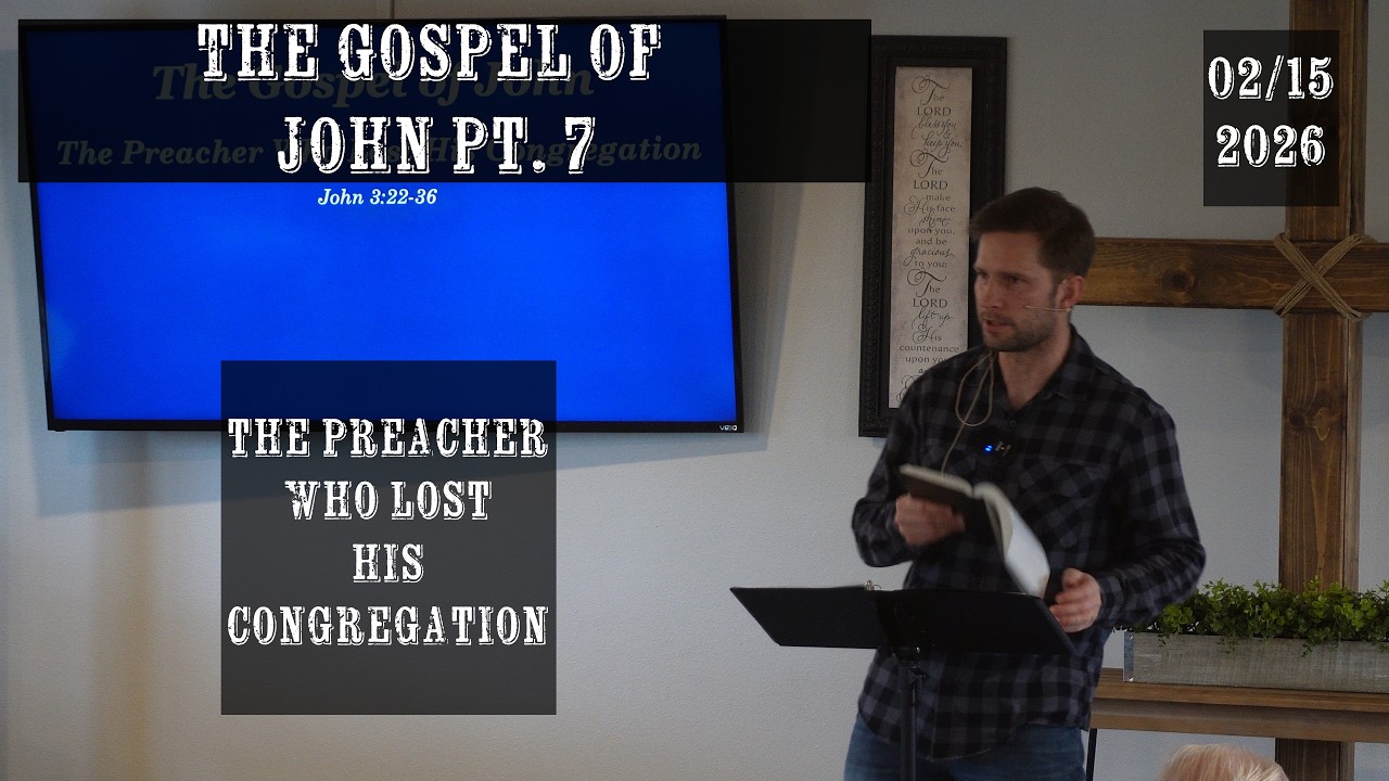 The Gospel of John Pt. 7 - The Preacher Who Lost His Congregation | NWBC Enumclaw W/ Cameron Myers!
