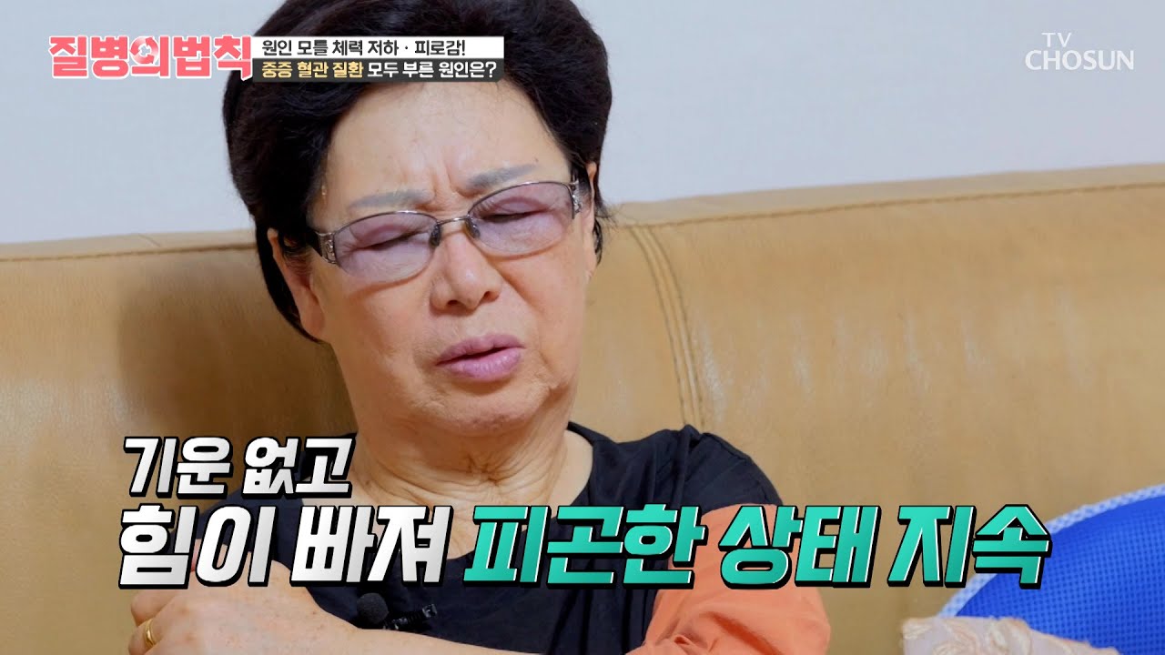 온종일 피곤 그 자체😔 약을 먹어도💊 나아지지 않는 그녀의 몸 상태😰 TV CHOSUN 250814 방송 | [질병의 법칙] 62회 | TV조선