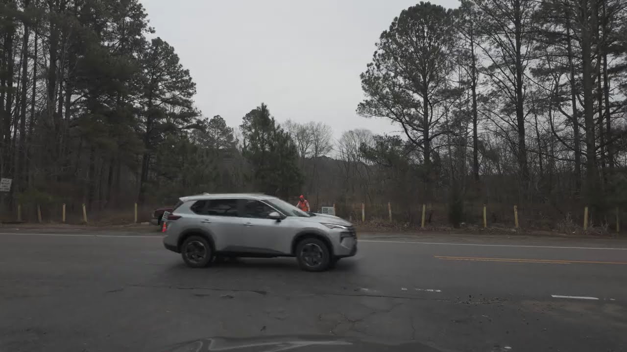 Car Ride City View in RDU area - North Carolina, USA Video #156