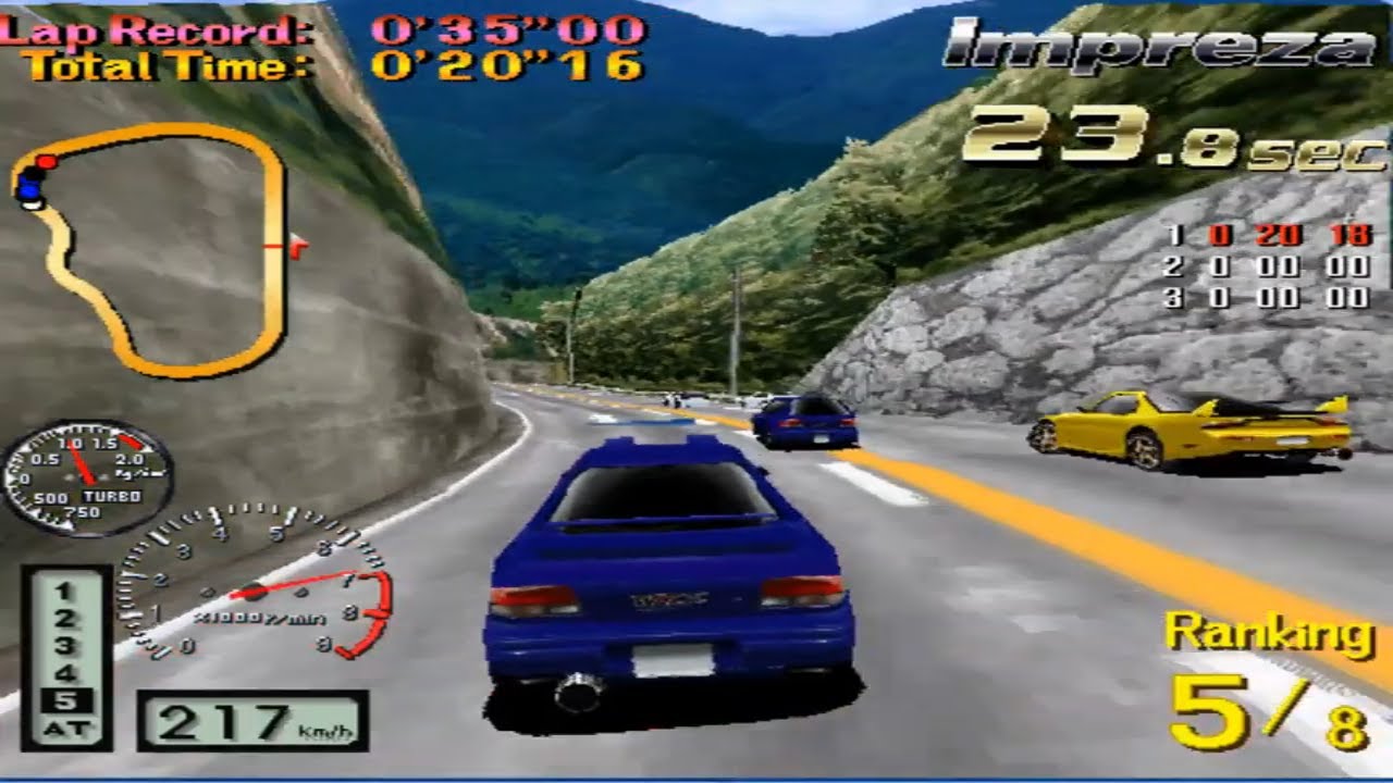Side by Side 2 Evoluzione - 1996 Subaru Impreza WRX STi Version III -  Easy (April) - Full Race