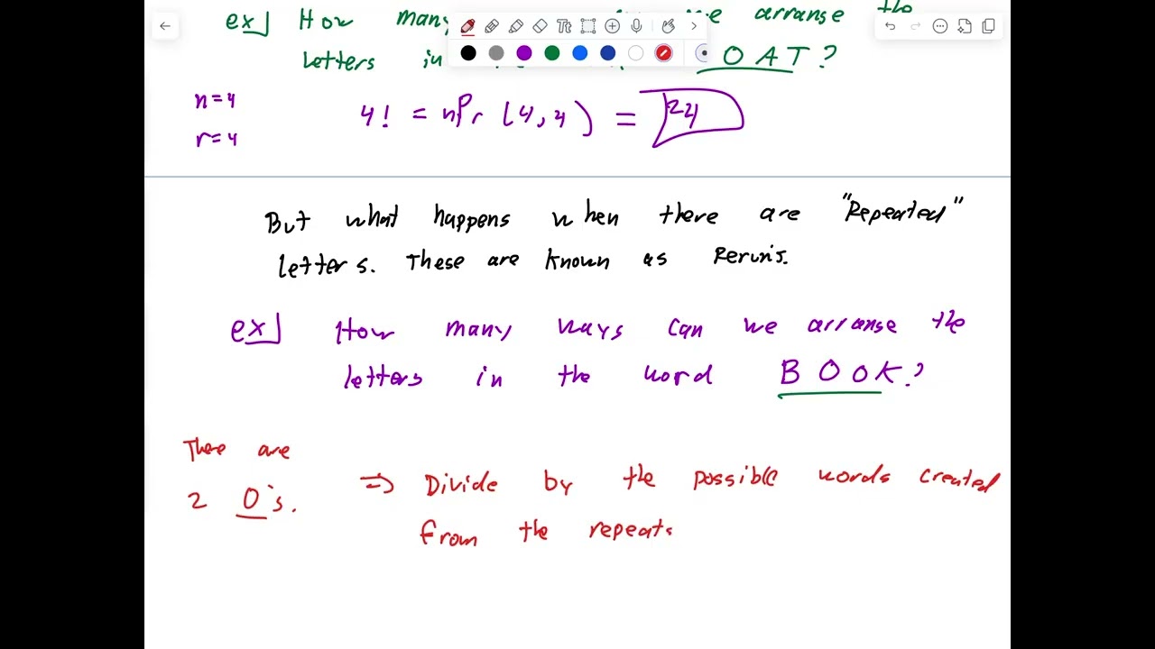 AQR Lecture 02-10-26 (5.3 - Permutations with Reruns)