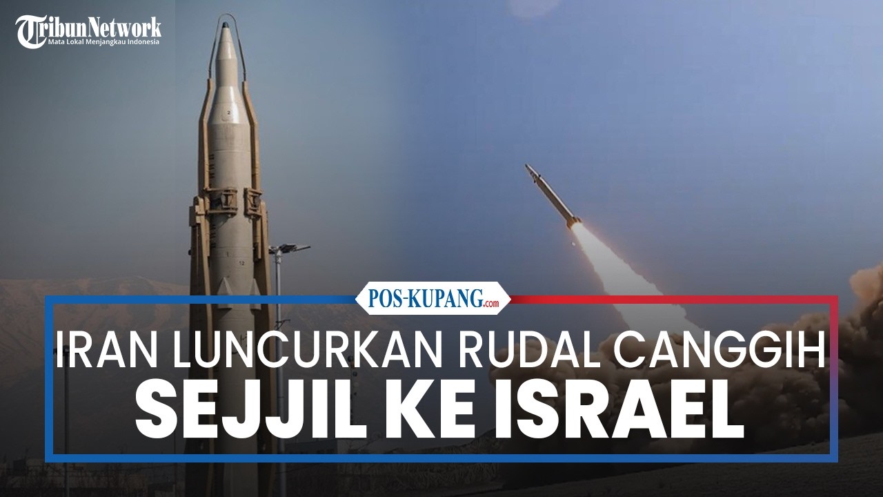 Iran Luncurkan Rudal Canggih Sejjil ke Israel