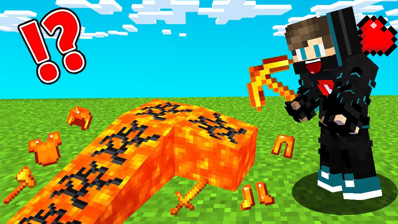 ماين كرافت : انا و صديقي على قلب واحد ولكن نكدر نكسر اللافا !!؟ 😱🔥