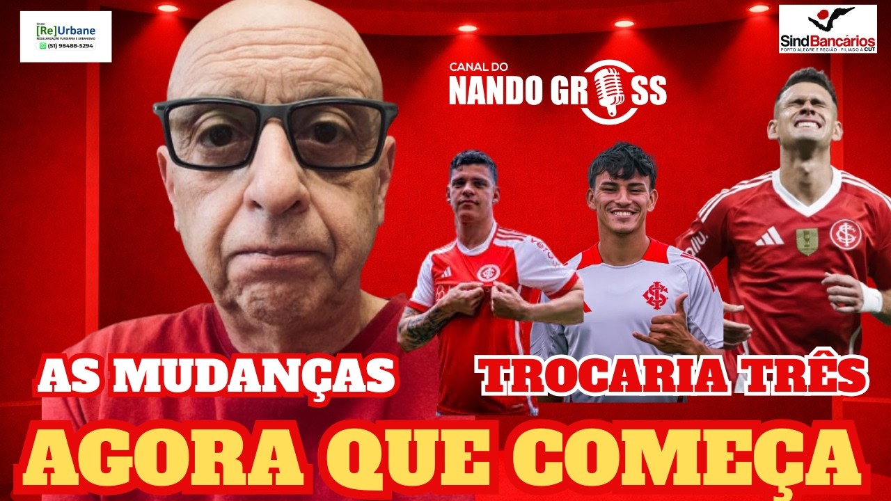 #INTER: O DESAFIO DO BRASILEIRÃO/MUDANÇAS DEVEM SER FEITAS/RONALDO, BERNABEI E BORRÉ/