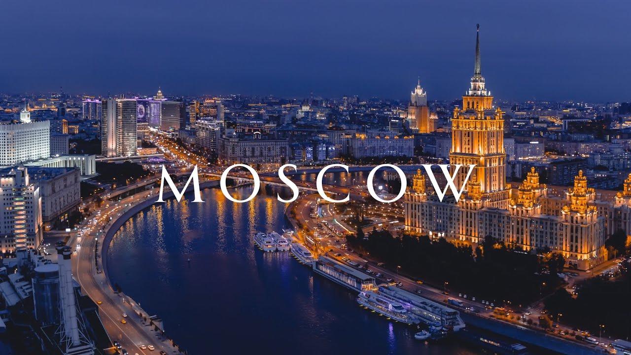 Moscow 🇷🇺 in 4K ULTRA HD Video by Drone