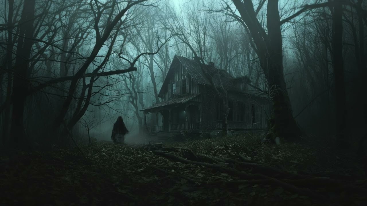 1 hour  of Horror Ambience  Horror Meditation. Haunted house-