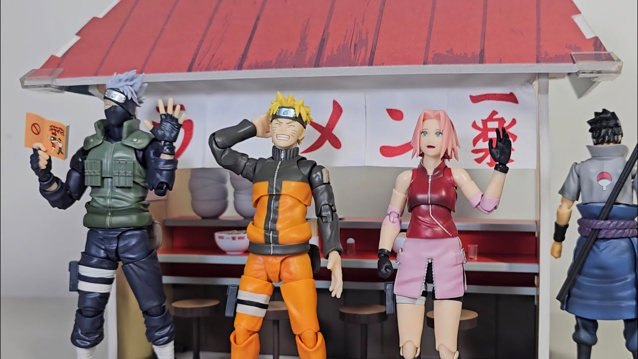 Ichiraku Ramen Set - NARUTO | SH Figuarts | Unboxing Review 61