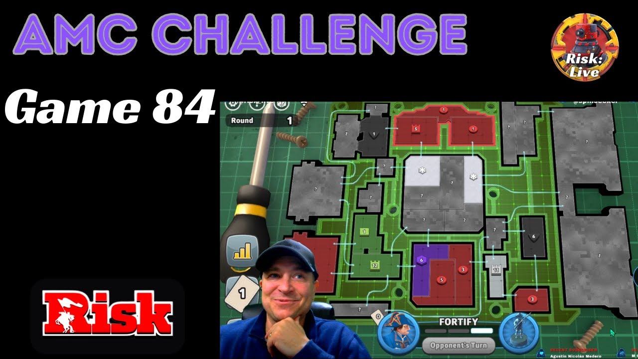 All Maps Cap Challenge Game 84 | Mother of All Boards Progressive Caps | Risk #amcchallenge