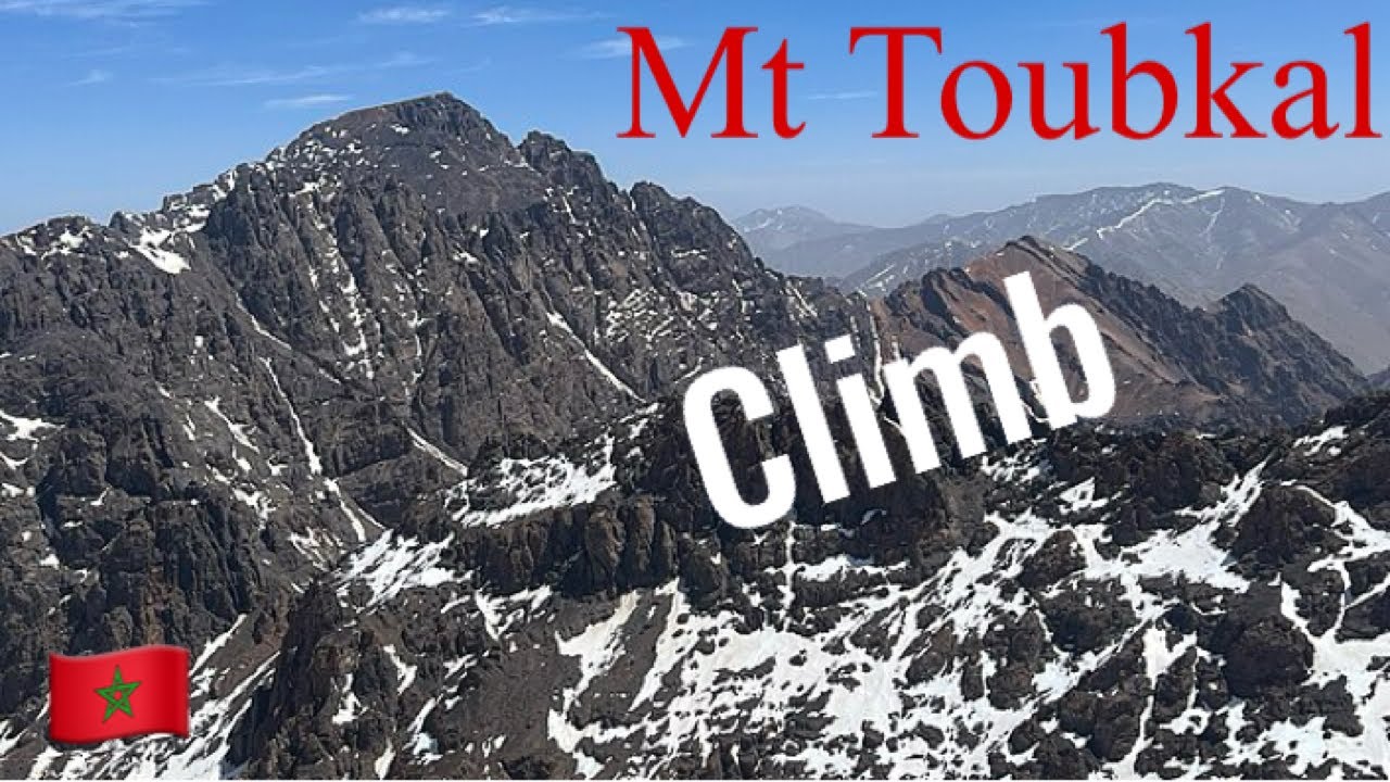 Mt Toubkal climb, Atlas Mountains, Morocco, Africa
