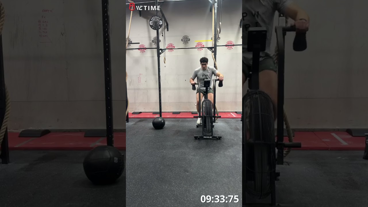 Amassando o wod toad da prvn compete!!!!             Smashing toad prvn’s compete workout!!!