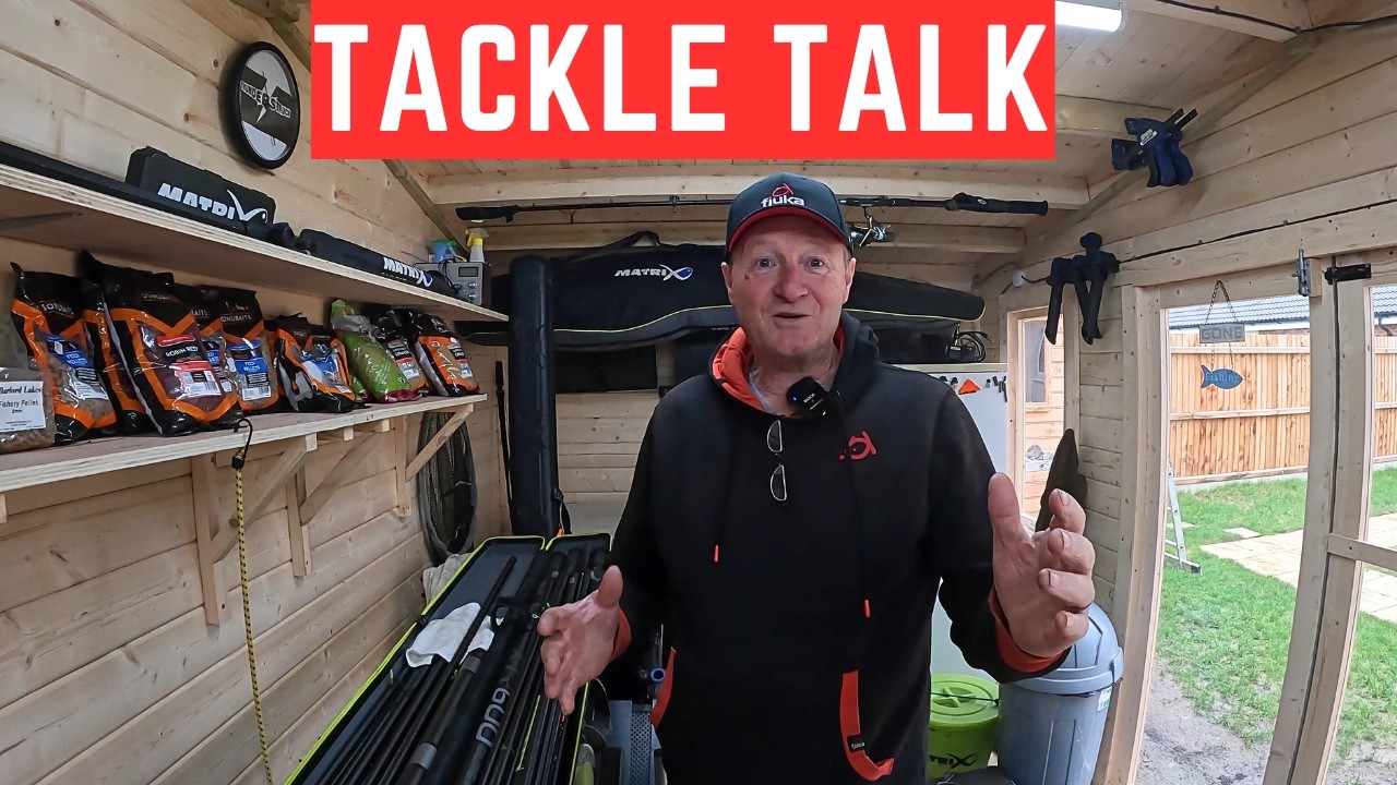 Tackle Talk in The Cabin With Me James Atkins, #matchfishinguk