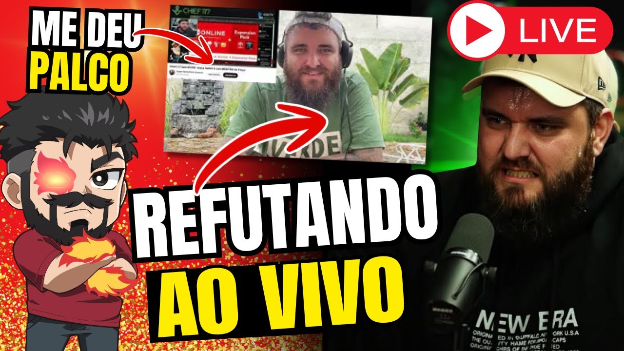 INÉDITO: Fiz Chief117 Me Responder - Rebato TUDO Aqui