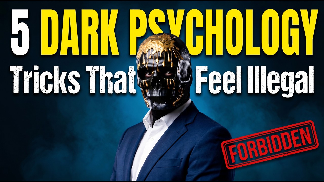 5 DARK PSYCHOLOGY Tricks That Feel Illegal